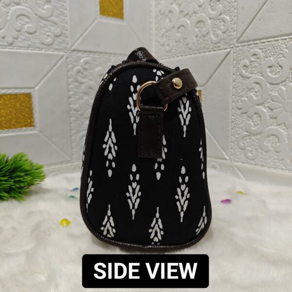 Black Over-the-shoulder Handbag, Tool kit sling handbag 10"*5" - Image 5