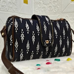 Black Over-the-shoulder Handbag, Tool kit sling handbag 10"*5"